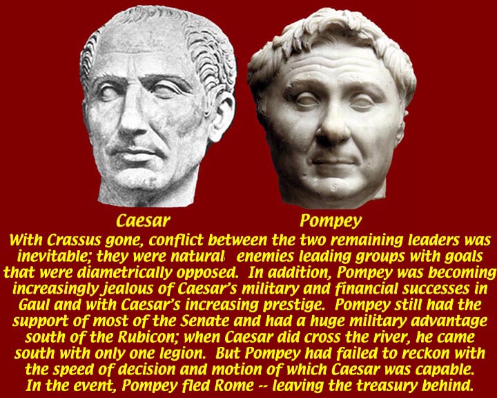 caesar and pompey